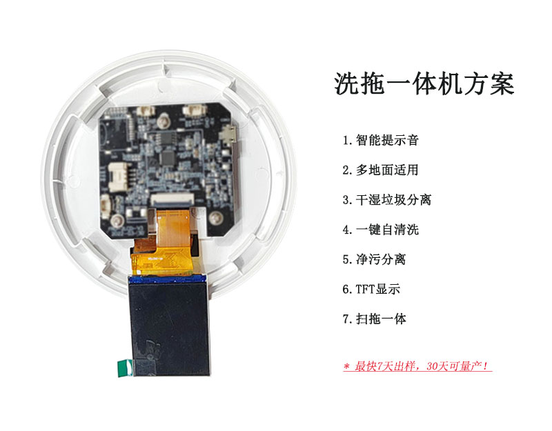 造物賦能洗拖一體機方案